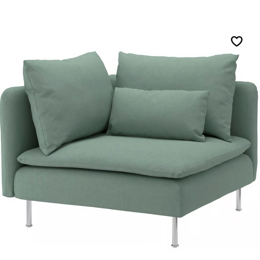 IKEA SÖDERHAMN Sofa Cover in Teal